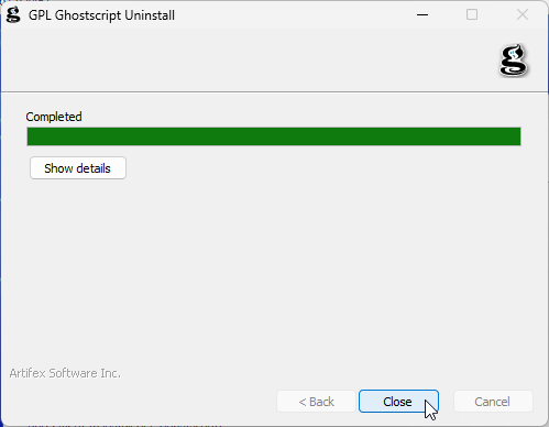 Ghostscript-Installation-PrevInst-Deinstallation-Erfolg