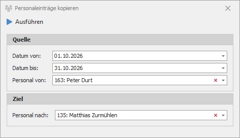 Dialog "Personaleinträge kopieren"