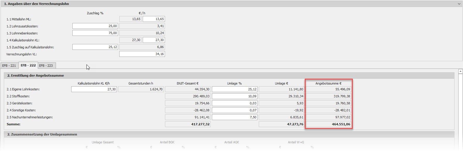 EFB-Blatt 222 EFB-Blatt 222