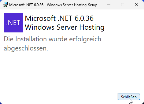 AddOne.Api_Installation_Vorbereitung_.NET_Installer_Erfolg