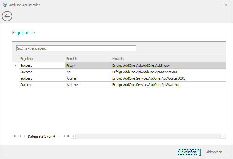 AddOne.Api_Update_Installer_Erfolg