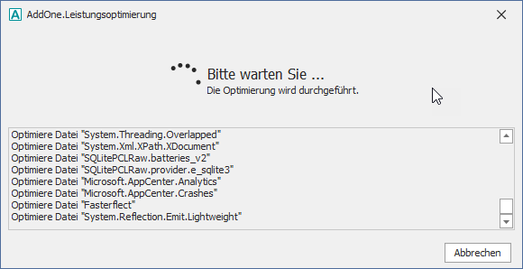 Laufende Leistungsoptimierung Laufende Leistungsoptimierung