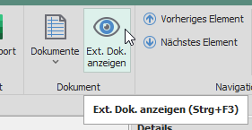 Abbildung 37: Externes Dokument anzeigen