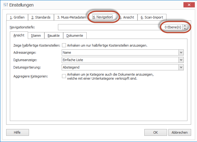 Abb. 15 - Navigation