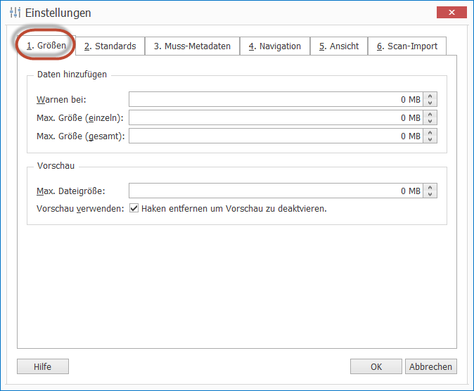 Abb. 12 - Größen Abb. 12 - Größen