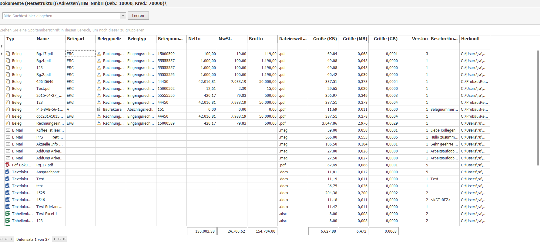 Abb. 8 - Grid Standard