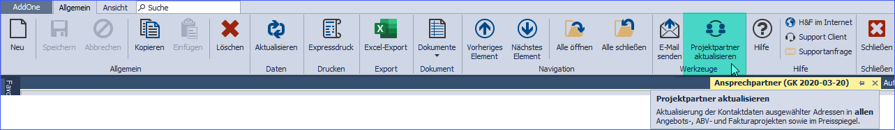 ASP Daten in Partnerrolle aktualisieren