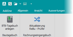 Multifunktionsleiste "Werkzeuge"