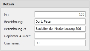 Dialog "Benutzer anlegen / bearbeiten"