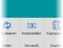 Multifunktionsleiste "Allgemein"