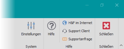 Gruppe "System" Gruppe "System"