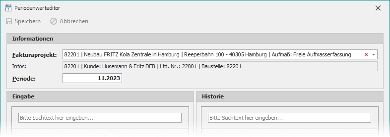 Gruppe "Informationen"