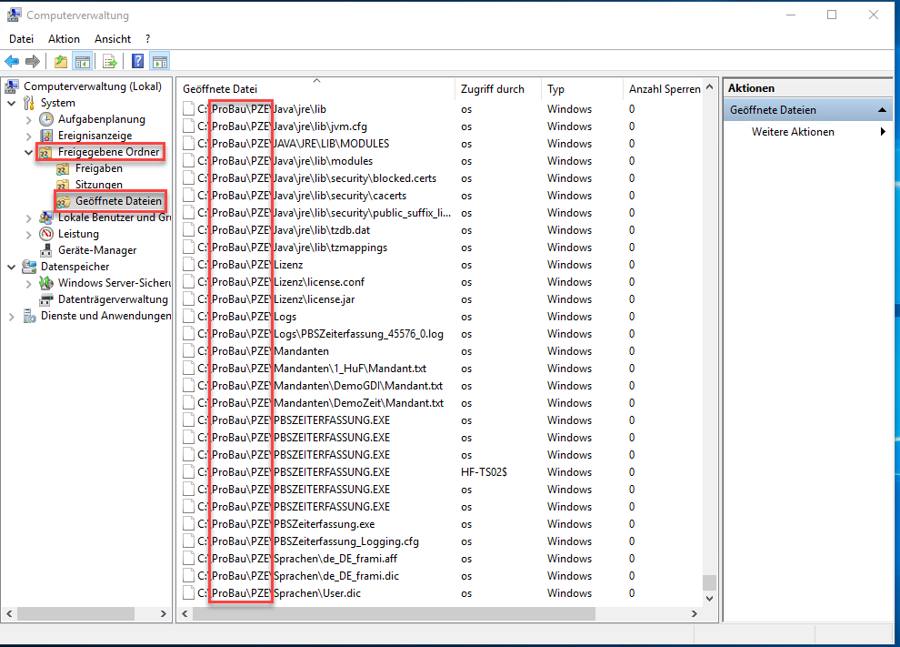 Personalzeiterfassung_Update_Dateizugriffe_Computerverwaltung