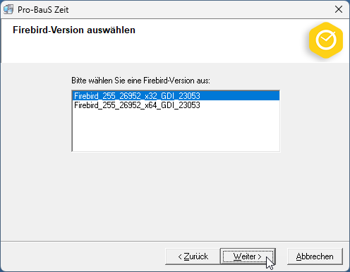Personalzeiterfassung_Update_Installation_Firebirdversion