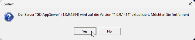 Personalzeiterfassung_Update_Server_Manager_AppServer_Update_Bestaetigung