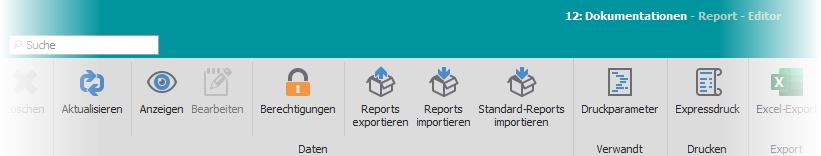 Multifunktionsleiste "Allgemein" Multifunktionsleiste "Allgemein"