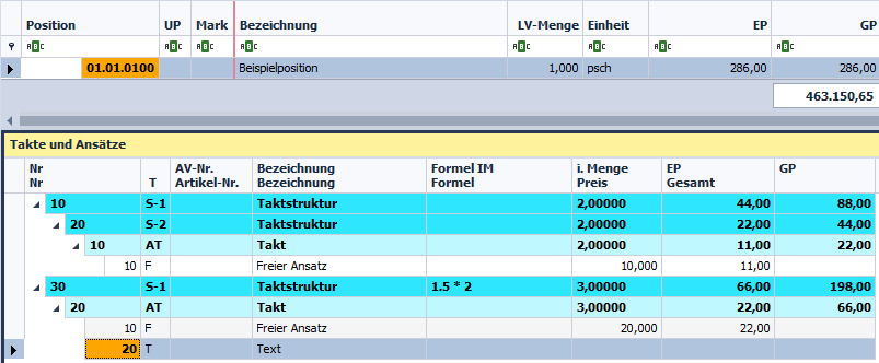 TaktstrukturBeispiel